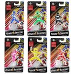 Limited Edition Power Rangers 2.5" Mini Figures - Blue, Green, Black, Pink, Yellow & Red Rangers Set of ALL 6