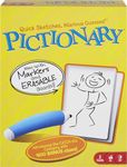 Mattel Games Pictionary Board Game, Drawing Game for Kids, Adults and Game Night, Unique Catch-All Category for 2 Teams