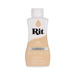 Craft County Rit Liquid Dye – Wide selection of colours – 236 ml, Tan