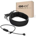 COOWOO Lens Warmer with Temperature Controller Telescope Lens Heater Anti Dew Moisture Fog Heater (Black)