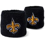 Franklin Sports NFL Embroidered Wristbands, Team Specific, OSFM