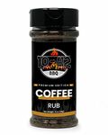 10-42 BBQ Coffee Meat Rub | Premium Edition Steak Seasonings and Rubs | BBQ Rub | A Flavorful BBQ Rubs and Spices for Grilling Meat | Savory Flavor with Incredible Crust | 5oz | 0 Calorie, No MSG