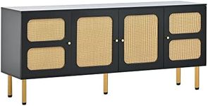 GarveeHome Style Tv Stand with Ratt