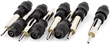 uxcell a15070800ux0124 Auto Car CD Radio Stereo Antenna Male Plug 8 Pcs (Pack of 8)