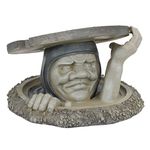 Design Toscano NG33392 the Dweller Below Garden Sculpture - Large - Gray