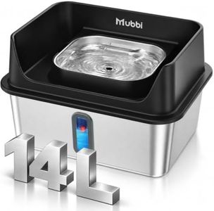 MUBBI Dog Water Fountain for Large Dogs - 3.7Gal/14L Pet Water Fountain