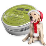 Organic 50ML 100% Natural Dog Nose & Paw Balm Paw Protector | Paw Balm For Dogs | Dog Paw Moisturiser Dog Paw Balm Moisturises And Conditions And Relieves Dry And Cracked Pads