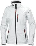 Helly Hansen Women's Crew Sailing Jacket, 002 White, Large