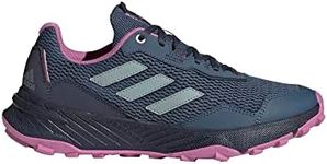 adidas Women's Tracefinder Trail Running, Wonder Steel/Magic Grey/Pulse Lilac, 7