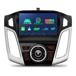 XTRONS 9‘’ Android Car Stereo Bluetooth With Car Play Android Auto for Ford Focus, HD IPS Screen Head Unit Built-in 4G LTE DSP WIFI GPS Dual UI, Octa-Core 2GB+32GB Car Radio, Optional AHD DAB+