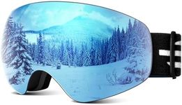 LOEO Kids Ski Goggle, Snow Ski Goggles for Kids Youth Teens Boys Girls age 5-14