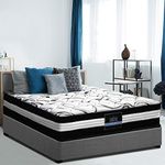 Giselle Bedding 30cm Single Pocket Spring Foam Euro Top Mattress