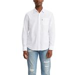 Levi's Men's Classic One Pocket Shirt, White, Medium