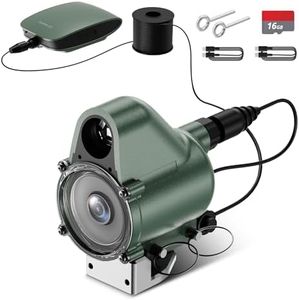 【2026 Upgrade Version】 Canfish CF1 Underwater Fishing Camera,1080P Full HD Portable Video Fish Finder,APP Remote Control Real-time Observation,Fish Coming Reminder Fishing Camera