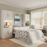 Bobve Farmhouse Murphy Bed Queen, 8
