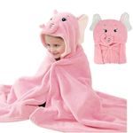 ROMASA Baby Hooded Bath Towel Ultra Soft and Absorbent Toddlers Bathrobe Newborn Blanket Shower Gifts