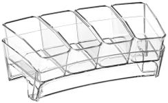 Prodyne Condiment Bar On Ice, Clear