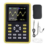 Oscilloscope Multimeter, FNIRSI‑5012H Portable Handheld Digital Oscilloscope Lab Meters with LCD Display DSO 2.4In 100Mhz 500MS/s for Maintenance, Automatic/Single/Normal Trigger Modes