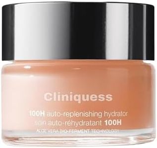 Moisture Surge Hydrating 100H Auto Replenishing Face Cream, Glass Jar with Silver Lid, Skincare Oil Free Moisturiser | Deep Hydration Hydrator for All & Sensitive Skin, Long-Lasting Moisturizing Face Gel for Smooth, Soft & Healthy Skin, Dermatologist Tested Product, All Skin Types, 30ml
