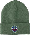 Bioworld The Legend of Zelda Hylian Shield Green Cuff Beanie