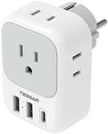 TESSAN Type E F Plug Adapter, Germa