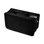 alavisxf xx CD Case, 160 Capacity Nylon DVD Case Protective CD Case Holder Portable Disc Storage Organizer Bag for Car Home (Black, 160 Capacity)