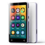 innioasis 80GB MP3 Player with Bluetooth and wifi, MP3 Player for Kids with Spotify, Spotify Kids, Pandora, Audible, 4.0" Touch Screen Music Player with Parental Controls, Up to 1TB (White+ Purple)