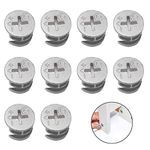 10PCS Furniture Connecter Cam Lock, Cam Lock Nuts for Cabinet Drawer Dresser Wardrobe Furniture Panel Connecting