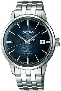 SEIKO Mens Analogue Automatic Watch with Stainless Steel Strap SRPB41J1, Bracelet, Blue, Bracelet