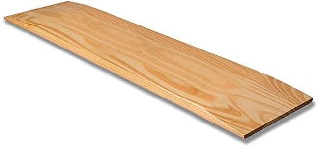 DMI Transfer Board and Slide Board Made of Heavy-Duty Wood for Patient, Senior and Handicap Move Assist and Slide Transfers, FSA HSA Eligible, Holds up to 440 Pounds, Solid, 30 x 8 x 1 (Pack of 10)