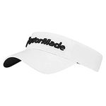 TaylorMade Men's Radar Visor, White, One Size