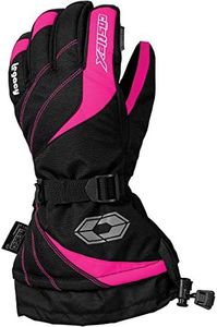 CastleX Women's Legacy Glove in Black/Pink Glo, Size Large