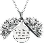 Sunflower Locket Necklace for Besti