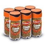 Schwartz Cumin Seeds 35 G | Jar | Pack of 6 | Warm, Aromatic and Sweet Taste | Essential, Versatile Spice, Elevates Home-Cooked Meals | Perfect for Salads, Coleslaw, Vegetables, Curries and Stews