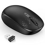 TECKNET Wireless Mouse for Laptop, 2.4GHz USB Mini Cordless Mouse Small Portable Computer Mouse, 1600 DPI,18 Months Battery Life, Compatible with PC, Mac, Laptop, Chromebook