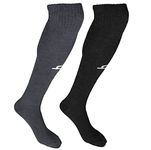 HEELIUM Bamboo Football Socks for Men & Women | Odour Free, Superior Grip & Cushioned Base | 3X Softer than Cotton Stockings