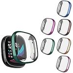 6 Packs Case Compatible with Fitbit