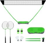 Badminton Set With Carrying Cases