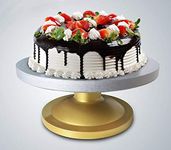 THW Rotating Professional Cake Decorating Turntable Stand -11.5 Inches Diameter