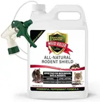 Peppermint Repellent for Mice/Mouse, Rats & Rodents. Natural Spray for Indoor & Outdoor Use. Natural Armor Rodent Shield. 128 OZ Gallon