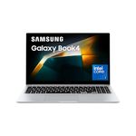 Samsung Galaxy Book4 (Silver, 16GB RAM, 512GB SSD) | 15.6" Full HD Screen | Intel Core 7 150U Processor | Windows 11 Home | MS Office 2021 | Fingerprint Reader | Intel Iris XE Graphics | RJ45 LAN Port