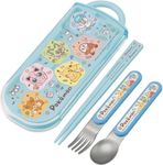 Skater TACC2AG-A Trio Set Chopsticks Spoon Fork Pokemon Joyful Children's Antibacterial Made in Japan