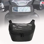 Heinmo Motorcycle Universal Saddlebags Handlebar Bag Storage Bag Mobile Phone Touch Screen Earphone Waterproof Bag for Vesp' GTS LX LXV Sprint Primavera 50 125 250 300 300ie 250ie Scooter