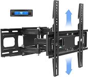 KDG Full Motion TV Wall Mount with Height Setting, TV Mount Bracket for Most 32-65 Inch LED LCD 4K Flat Screen Curved TV, Articulating Swivel Tilt Extension Max VESA 400x400mm Loading up to 121lbs