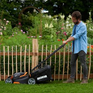 Worx 40V Lawnmower and Trimmer Set – Cordless Garden Tools Pack