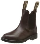 Rhinegold Men's Rhinegold Comfey Classic Boots-8-brown Leather Jodhpur Boot, Brown, Size 8 EU 42 UK