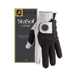 Footjoy StaSof Winter Gloves, Pearl, Medium/Large