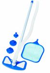 Bestway Swimming Pool Test Kit with Vacuum Head Cleaner | Manual Cleaning Tool (58234)