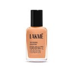 LAKMÉ Forever Matte Radiant Liquid Full Coverage Foundation For Superior For All Skin Coverage, Vit E, Lightweight & Water-Resist, Natural Shell, 27 ml