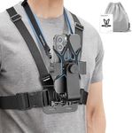 Mobile Phone Chest Strap Mount with